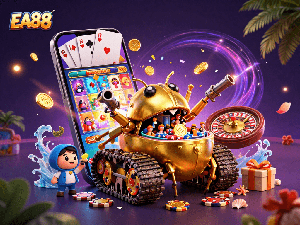 EA88 invites players to a vibrant casino world bursting with excitement and rewards.