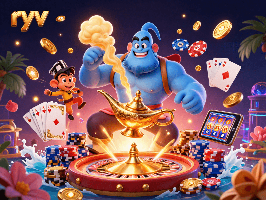 Experience exciting wins at ryv Casino with vibrant visuals and enticing game elements.