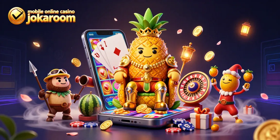 Experience the excitement at mobile online casino jokaroom, where vibrant gaming and fun collide.