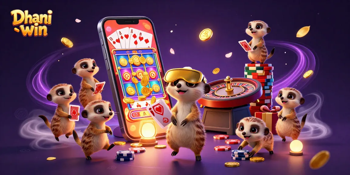 Dive into the thrilling world of Dhani win, where meerkats manage an exciting casino filled with vibrant games and golden rewards.