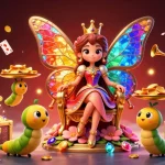 Engage in thrilling PG99 gaming with the butterfly queen and vibrant treasures.