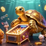 Experience the thrill as you tải iwin for exciting casino gameplay with vibrant slot reels and cryptocurrency elements.