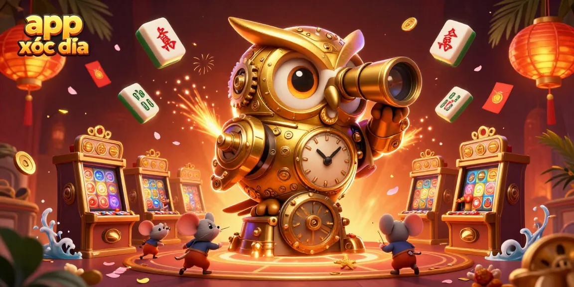 Play app xóc đĩa and win big with vibrant animated characters in a lively casino atmosphere.