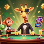 Experience big wins at Website Sunwin with vibrant 3D casino characters and exciting gaming elements in a dynamic scene.