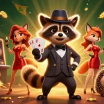 Engage with exciting Vsbet slots represented in a lively 3D casino illustration.