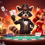 Experience the excitement of game bài sunwin with vibrant characters and dynamic poker elements in a stunning 3D illustration.